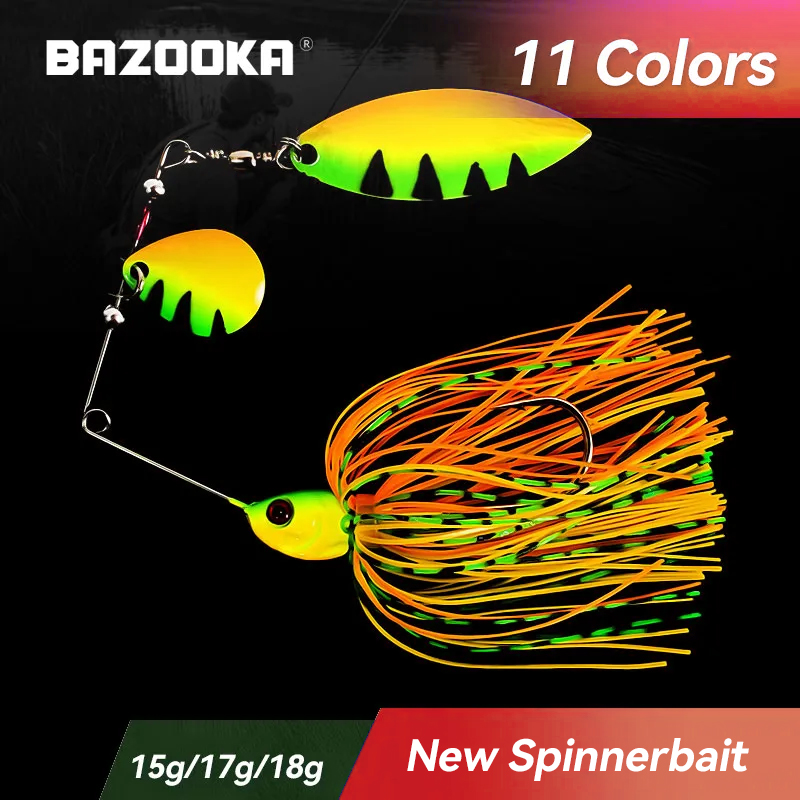Fishing Lure Swimbait - بازوكا 15 جرام 18 جرام سبينيربايت