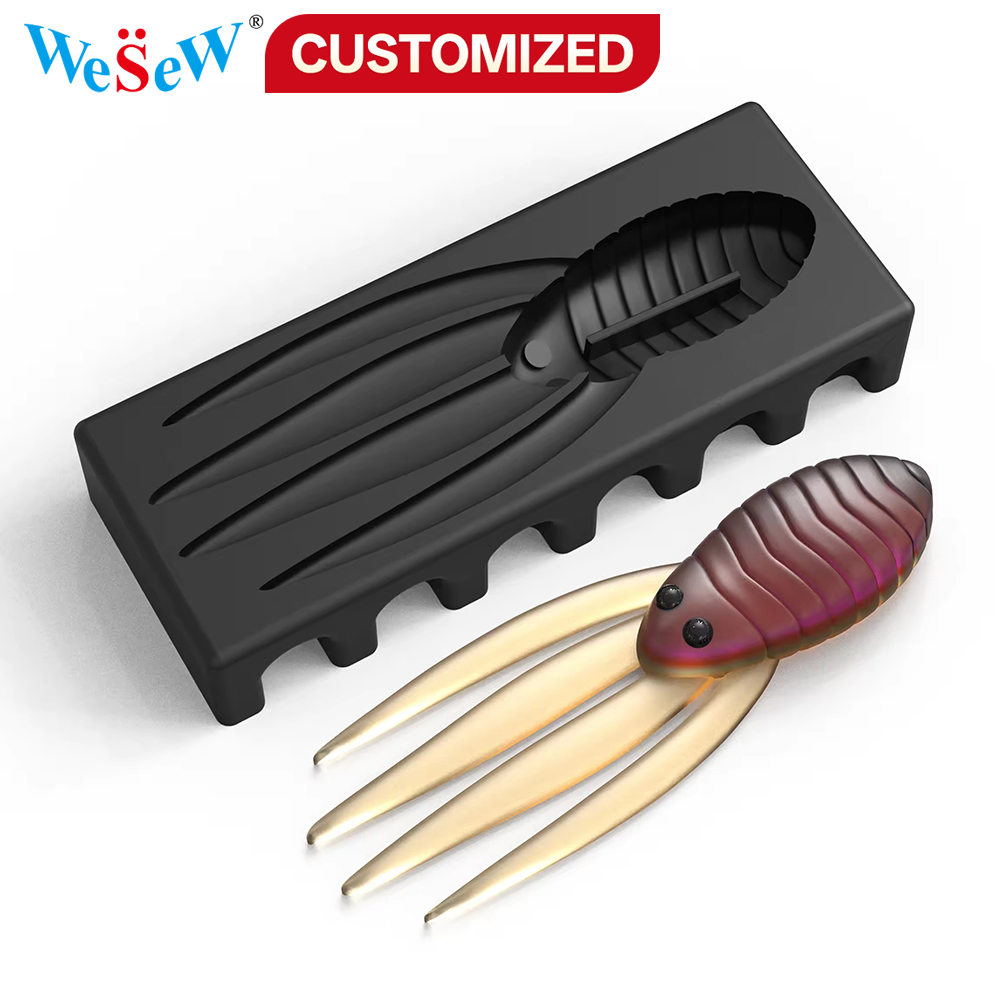 Fishing Lure Soft Plastic - قالب ألومنيوم مخصص لصنع طُعم صيد