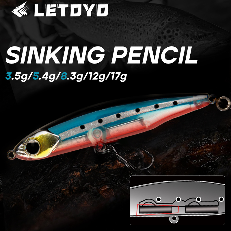 Fishing Lure Swimbait - LETOYO غرق قلم رصاص 17 جرام