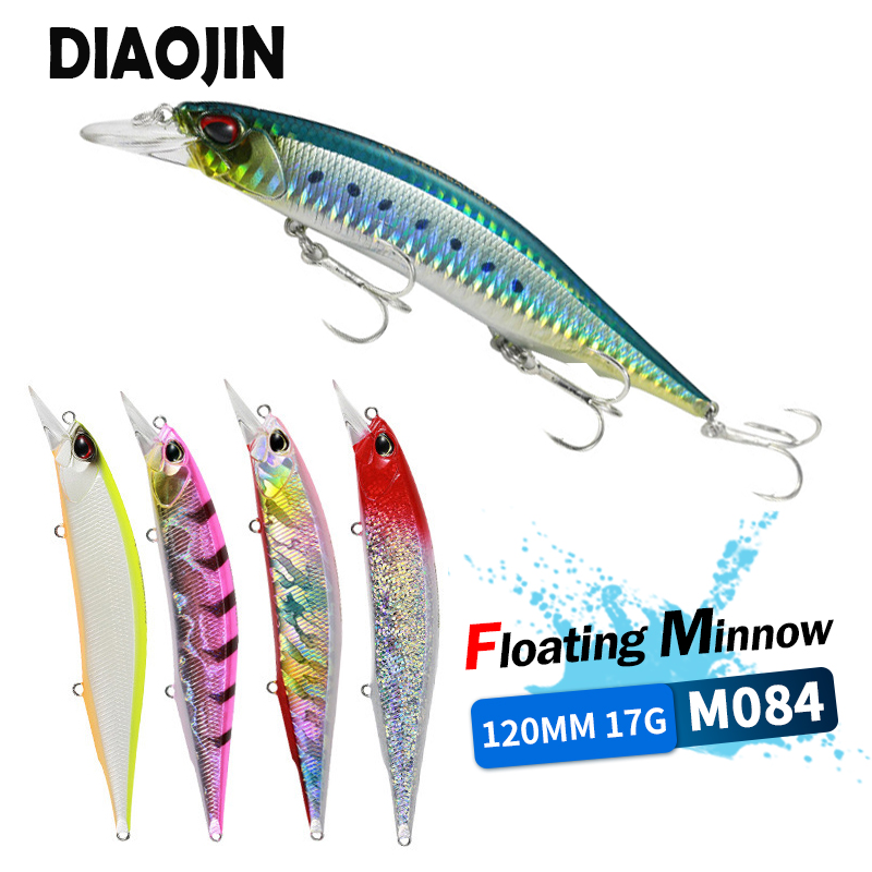 السحر العائم لأسماك البلمة ، ط - مراجعة Fishing Lure Jerkbait وسعره