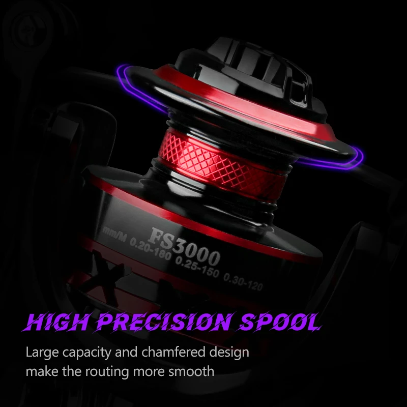 بكرة صيد دوارة DEUKIO 2000-700 - مراجعة Daiwa Reel Fuego وسعره