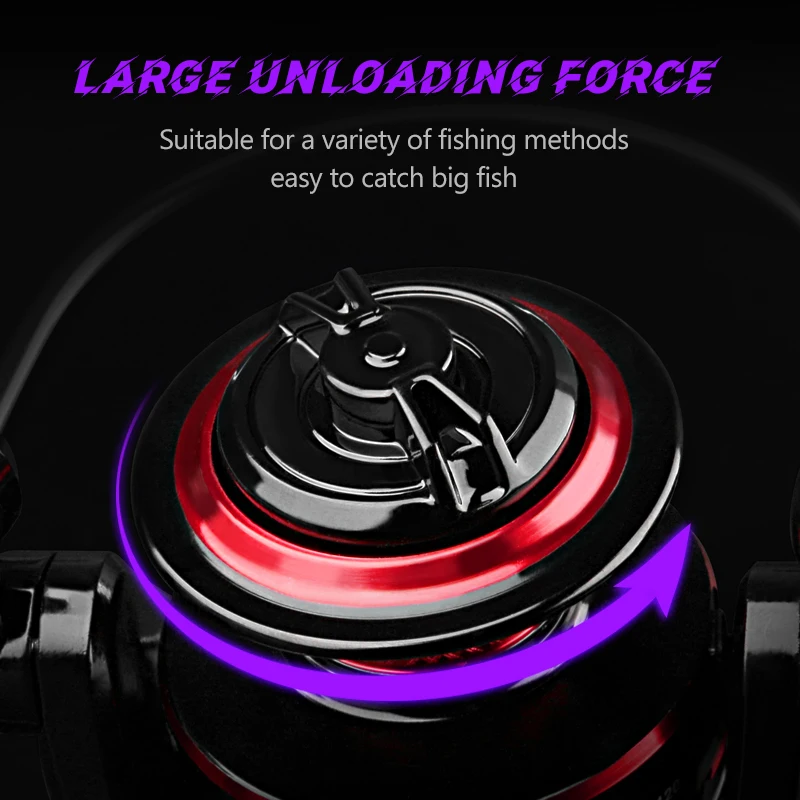 بكرة صيد دوارة DEUKIO 2000-700 - مراجعة Daiwa Reel Fuego وسعره