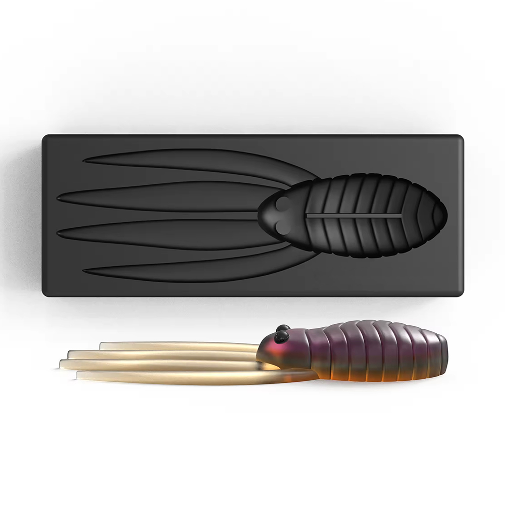 قالب ألومنيوم مخصص لصنع طُعم ص - مراجعة Fishing Lure Soft Plastic وسعره