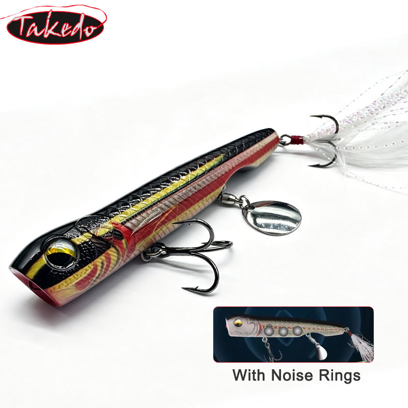 تاكيدو 10 جرام طُعم صيد سطحي م - مراجعة Fishing Lure Popper وسعره