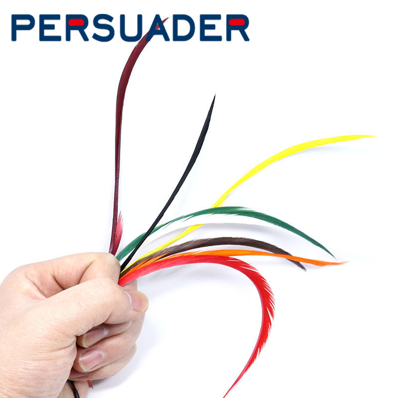 PERSUADER 20 قطعة/كيس ريش بيوت - مراجعة Fishing Lure Popper وسعره
