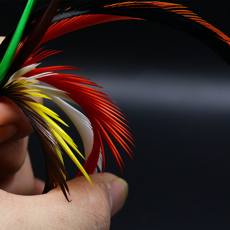 PERSUADER 20 قطعة/كيس ريش بيوت - مراجعة Fishing Lure Popper وسعره