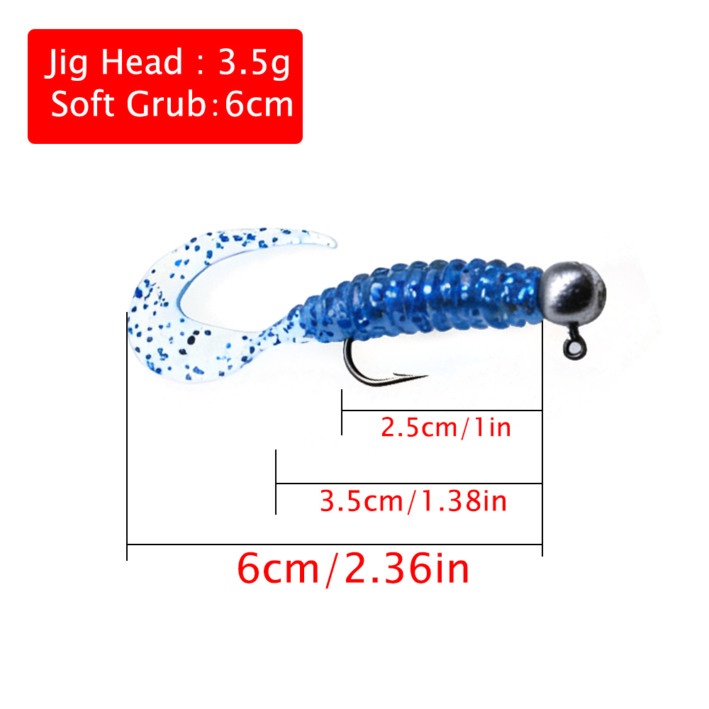 طعم صيد سمك ناعم من البلاستيك  - مراجعة Fishing Lure Swimbait وسعره