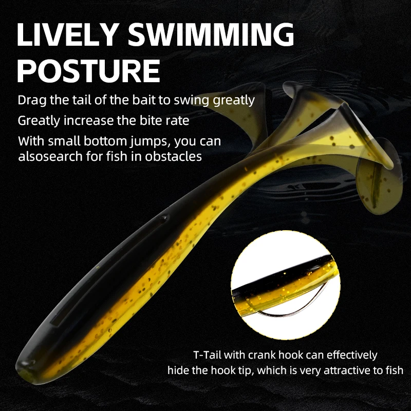 طُعم صيد ميريديث 10 سم 10 قطع  - مراجعة Fishing Lure Swimbait وسعره