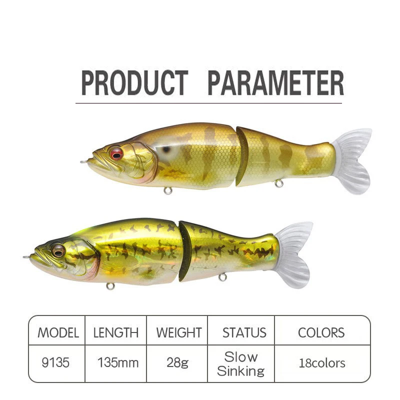 طعم صيد سمك السويمبيت 135 مم 3 - مراجعة Fishing Lure Popper وسعره