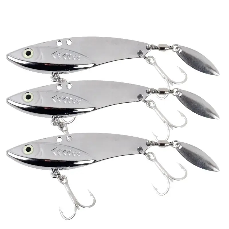 طعم صيد معدني من سبائك الزنك ب - مراجعة Fishing Lure Blade Bait وسعره