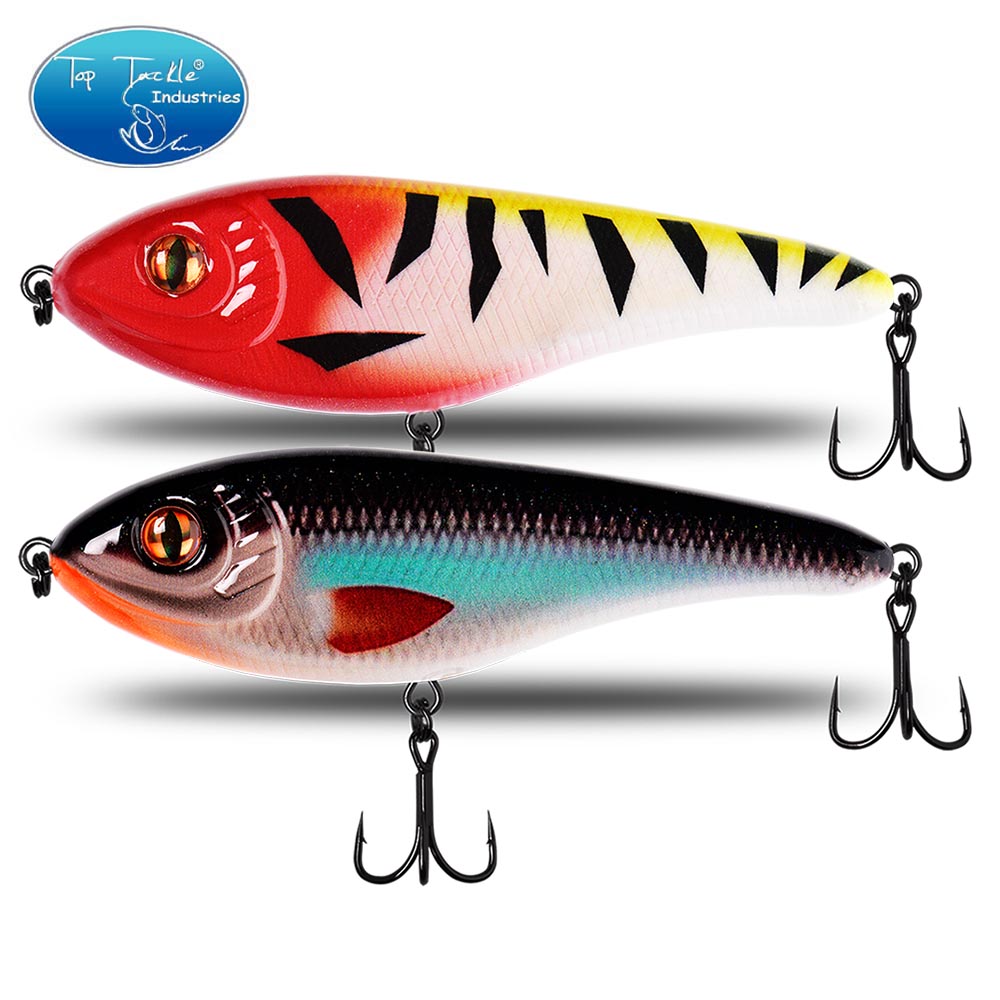 طعوم رعشة CF LUER بطيئة الغرق  - مراجعة Fishing Lure Jerkbait وسعره