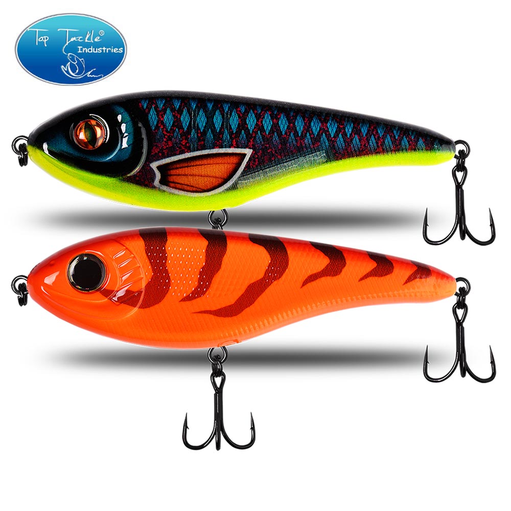طعوم رعشة CF LUER بطيئة الغرق  - مراجعة Fishing Lure Jerkbait وسعره