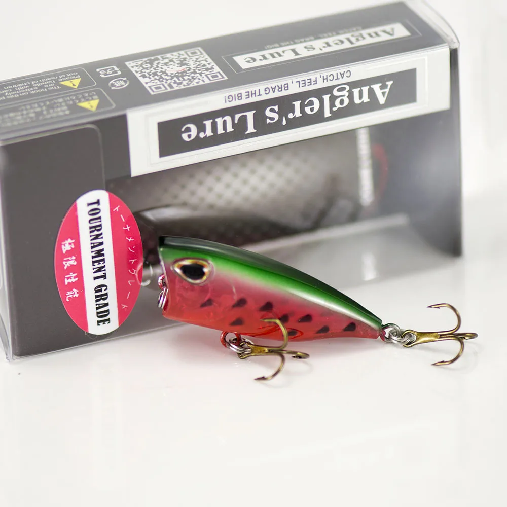 Countbass بوبر الطعم الثابت ال - مراجعة Fishing Lure Popper وسعره