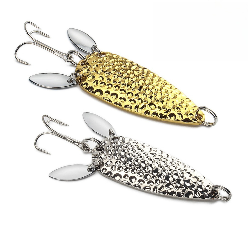 1 قطعة ملعقة معدنية سبينيربايت - مراجعة Fishing Lure Swimbait وسعره
