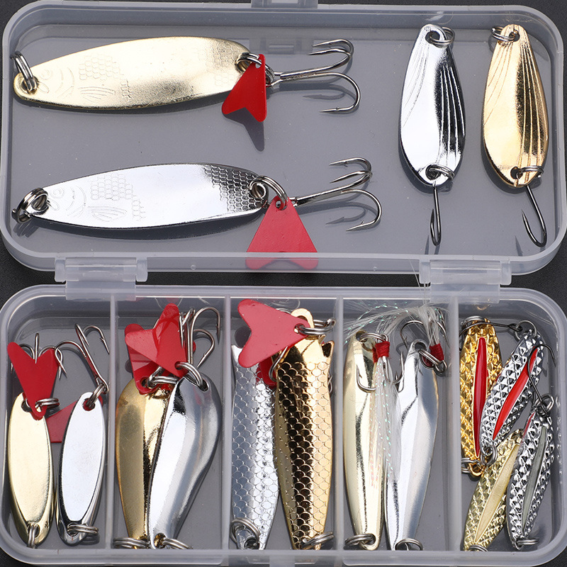 طقم طُعم صيد السمك 16 قطعة، طُ - مراجعة Fishing Lure Swimbait وسعره